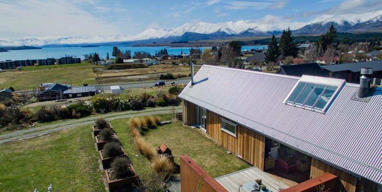 Luxury Lake View House Lago Tékapo Exterior foto